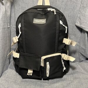 Black and Cream Backpack